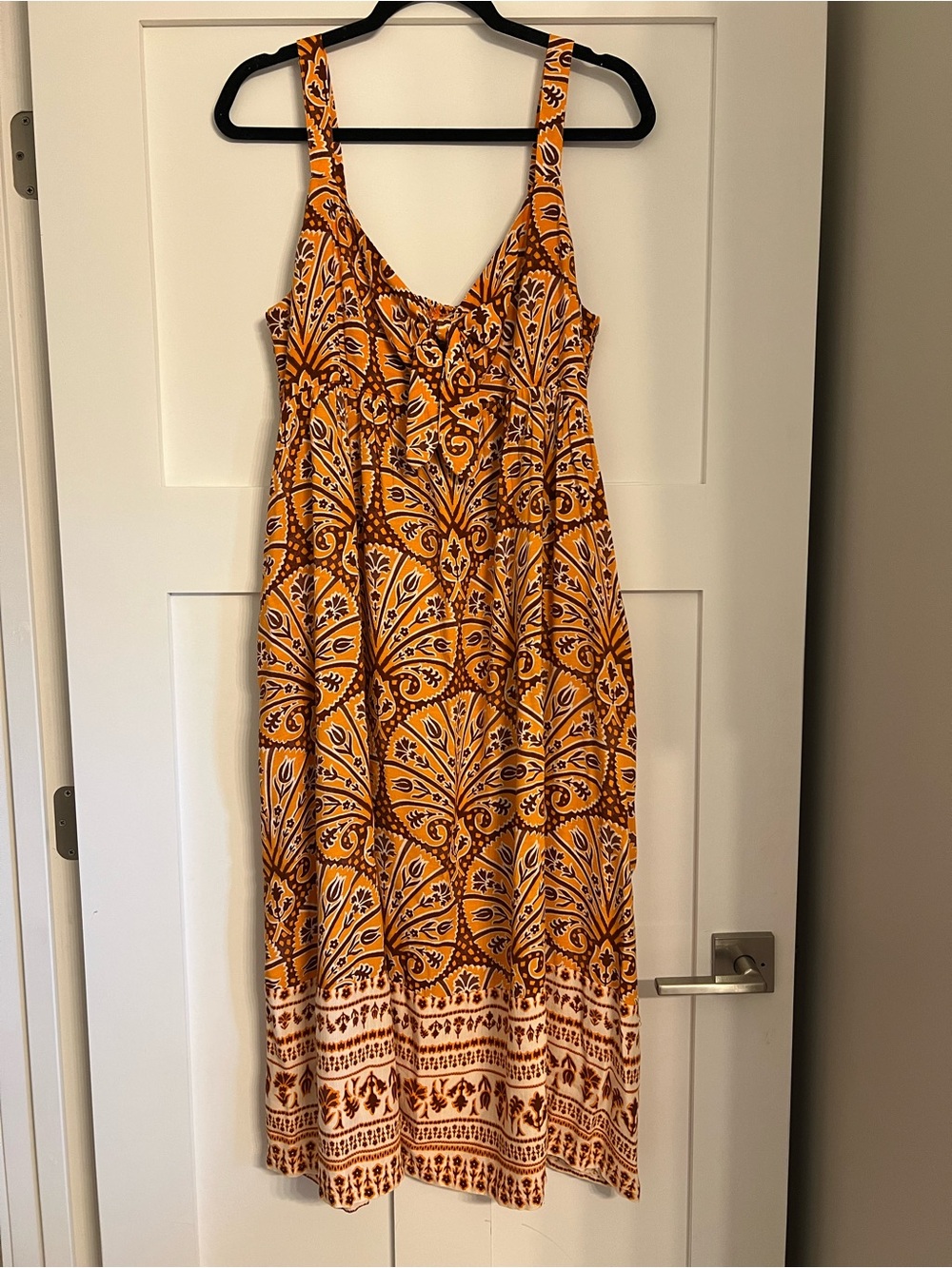 Knox Rose Mustard Yellow Floral Maxi Dress